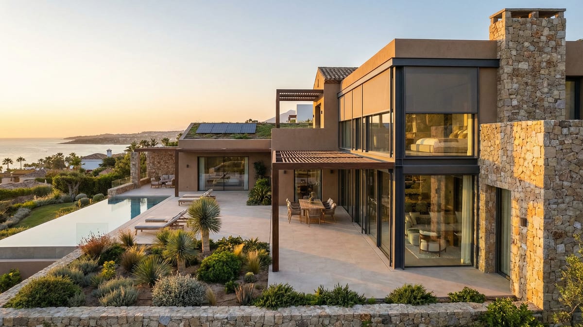 Mediterran vs. Zeitgenössisch: Designdynamik in Costa del Sol Häusern - Immobilien Costa del Sol