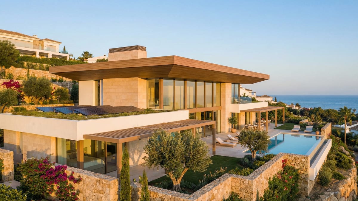Méditerranéen vs Contemporain : Dynamiques de Design dans les Maisons de la Costa del Sol - immobilier Costa del Sol