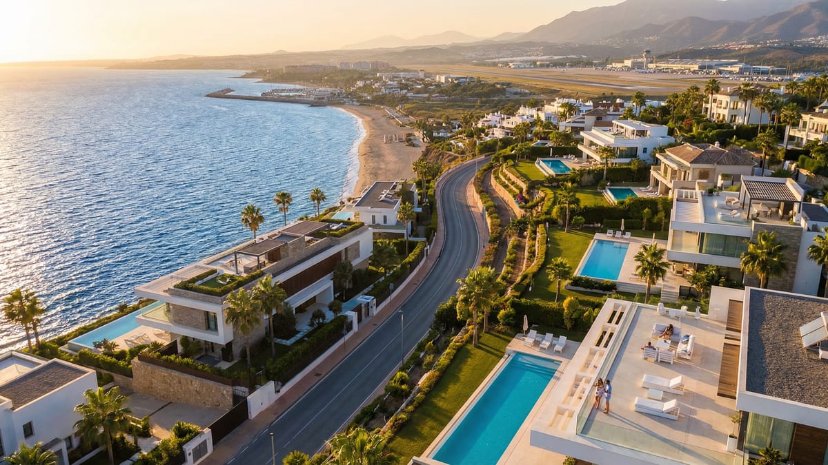 Investing in Costa del Sol: Why Proximity to Málaga Airport is a Key Decision Factor - Costa del Sol real estate