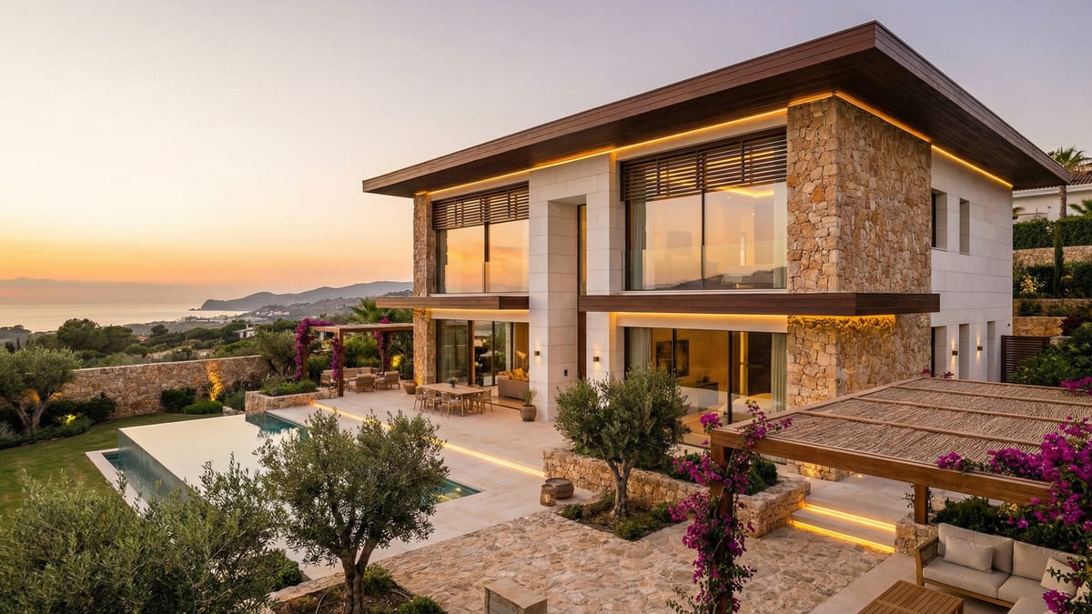 Śródziemnomorski kontra współczesny: Dynamika designu w domach na Costa del Sol - nieruchomości Costa del Sol