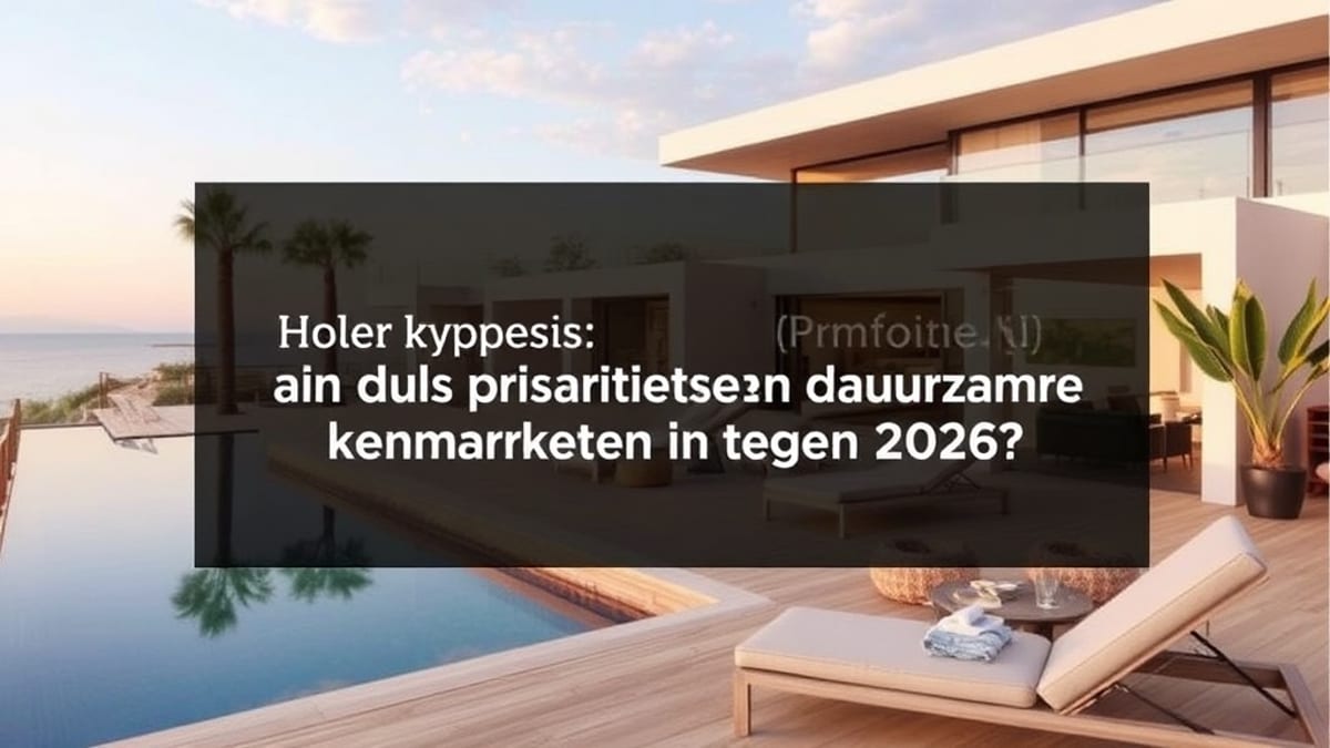 De toekomst van woningkopers navigeren: Het belang van duurzaam vastgoed in Spanje voor 2026 - Costa del Sol vastgoed
