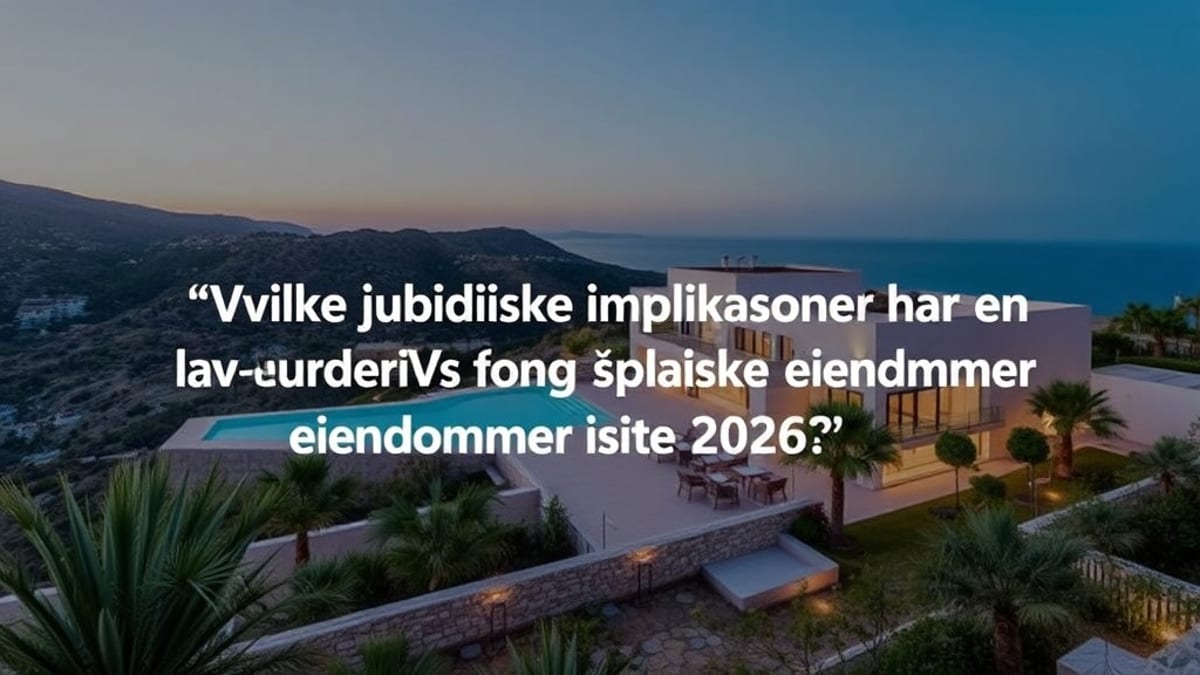 Den økende betydningen av energimerking (EPC) for spanske eiendomskjøpere i 2026 - eiendom på Costa del Sol