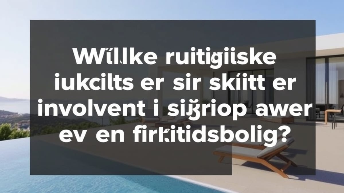 Fra drøm til virkelighet: En omfattende guide til investering i fritidsbolig på Costa del Sol - Costa del Sol eiendom