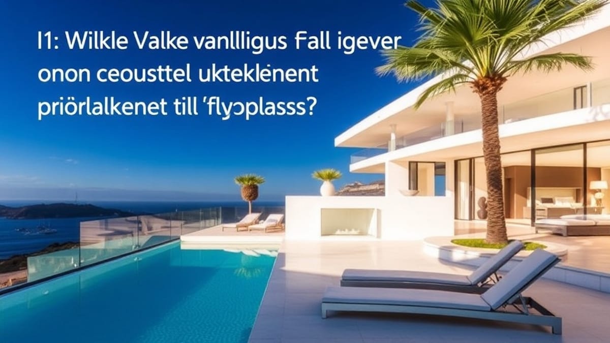 Sammenligning av eiendomsinvesteringer: Nærhet til Málaga flyplass kontra andre faktorer på Costa del Sol - Eiendom Costa del Sol