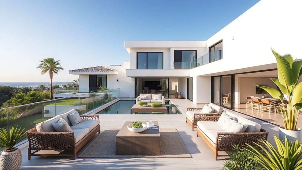 Śródziemnomorski vs. Współczesny: dynamika designu w domach na Costa del Sol - nieruchomości Costa del Sol