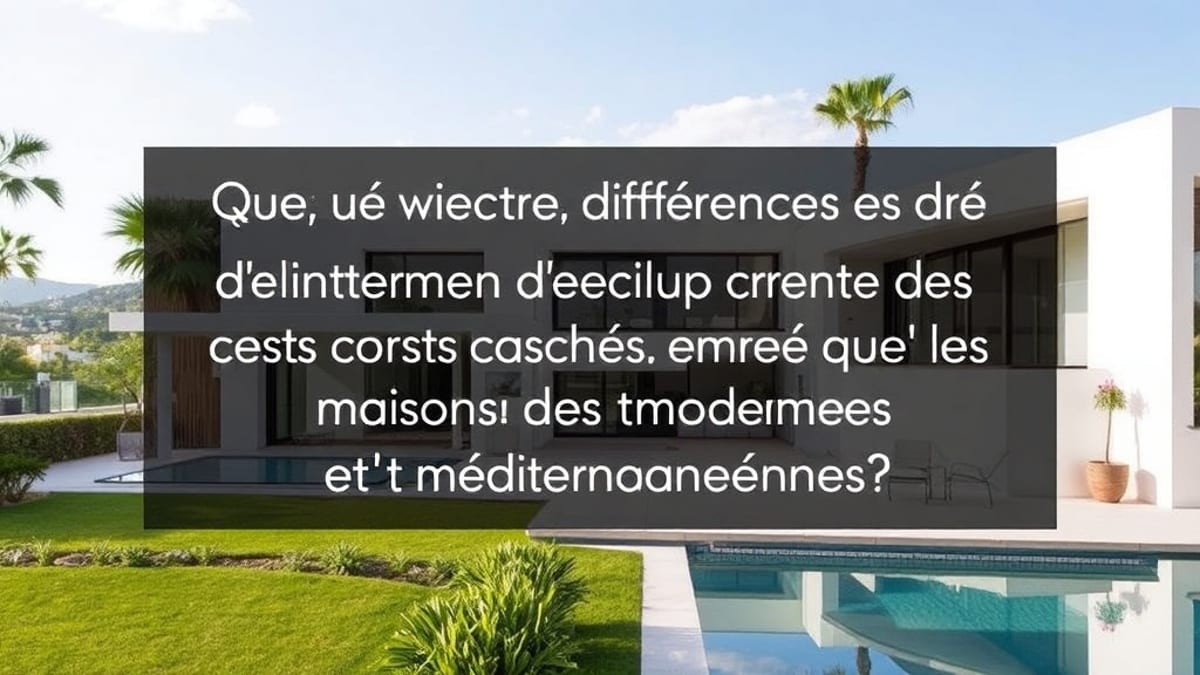 Faire le bon choix : Maisons modernes vs méditerranéennes sur la Costa del Sol - immobilier Costa del Sol