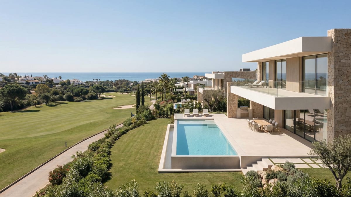 Jämföra avgifter i lyxiga bostadsrättsföreningar på Costa del Sol - fastigheter i Costa del Sol