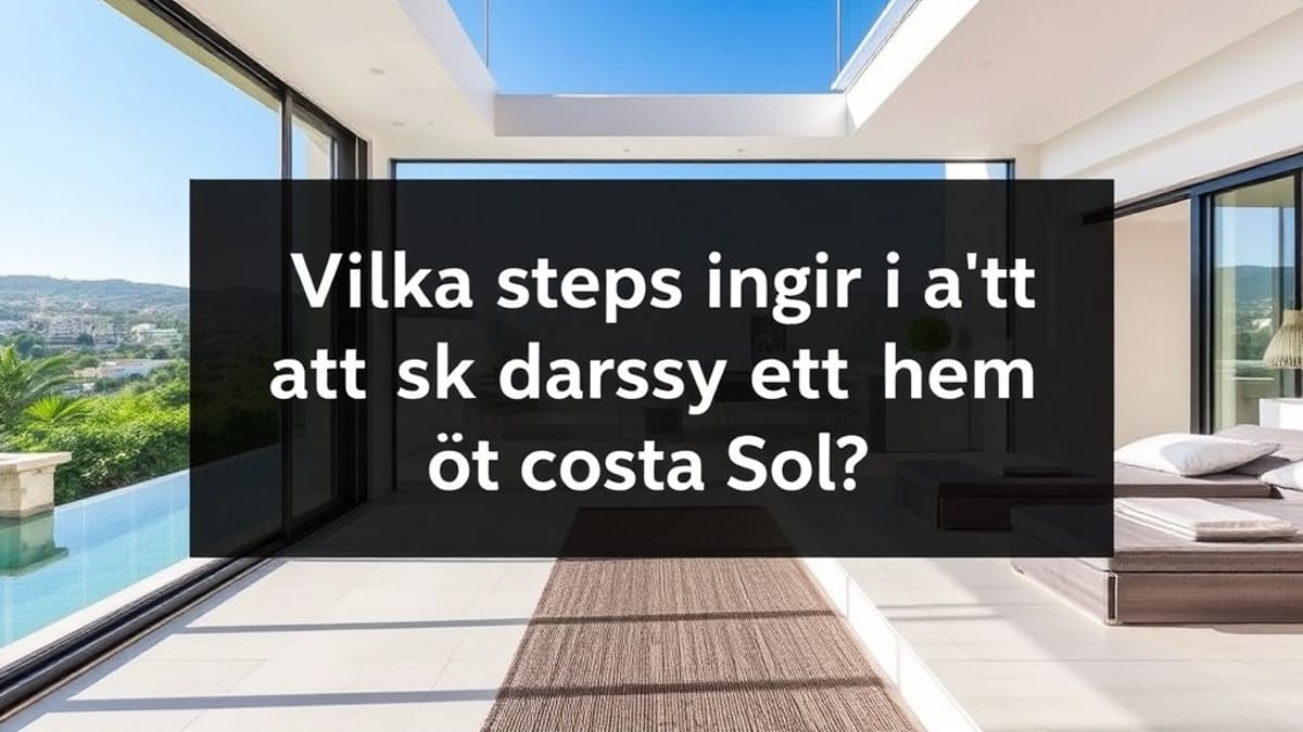 Medelhavs vs. Modernt: Designdynamik i Costa del Sol-hem - Fastigheter Costa del Sol