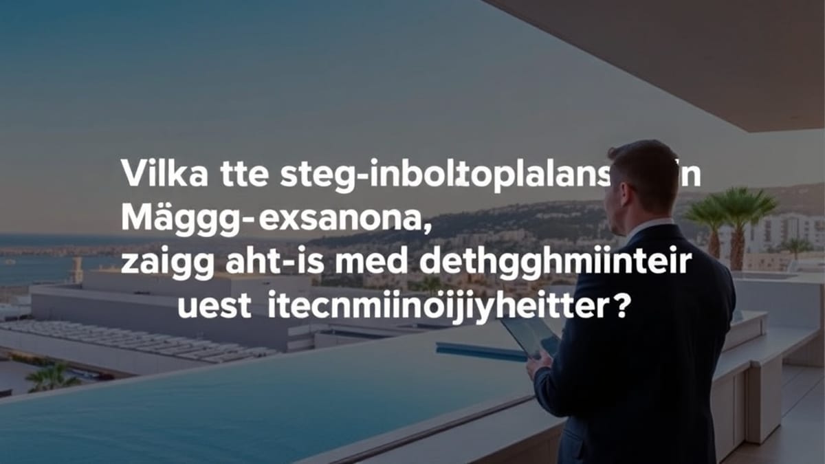 Málaga flygplats roll i Costa del Sols fastighetstillväxt - Fastigheter Costa del Sol