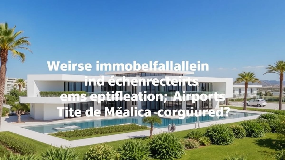 Die Rolle des Flughafens Málaga für das Immobilienwachstum an der Costa del Sol