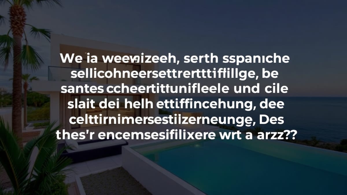 Wert erschließen: Der Einfluss nachhaltiger Immobilienpraktiken auf Kaufentscheidungen in Spanien bis 2026 - Immobilien Costa del Sol